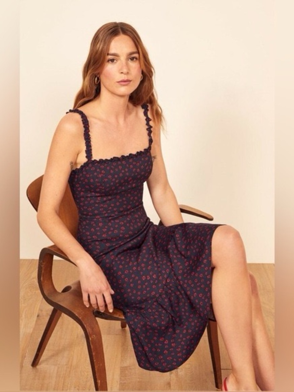 Reformation Granada Midi Dress
